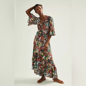 Farm Rio Wrap Maxi Dress